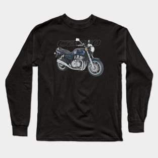 Honda CB750 92 blue, sal Long Sleeve T-Shirt